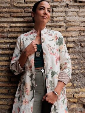 Daughters of India floral jacket